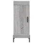 Sonoma gray engineered wood sideboard 34.5x34x90 cm by vidaXL, Sideboards - Ref: Foro24-830458, Price: 64,13 €, Discount: %