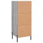 Aparador madera de ingeniería gris Sonoma 34,5x34x90 cm de vidaXL, Aparadores - Ref: Foro24-830458, Precio: 64,95 €, Descuent...