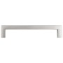 Tiradores para armarios 10 uds acero inoxidable plateado 160 mm