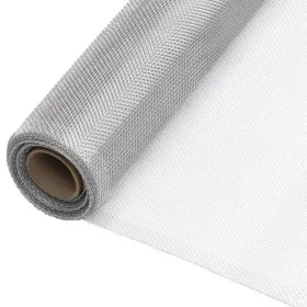 Silver aluminum mosquito net 112x2000 cm by vidaXL, fence panels - Ref: Foro24-150854, Price: 61,43 €, Discount: %