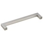 Tiradores para armarios 10 uds acero inoxidable plateado 160 mm