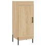 Aparador madera contrachapada color roble Sonoma 34,5x34x90 cm de vidaXL, Aparadores - Ref: Foro24-830455, Precio: 62,98 €, D...