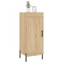Plywood oak Sonoma color sideboard 34.5x34x90 cm by vidaXL, Sideboards - Ref: Foro24-830455, Price: 63,78 €, Discount: %