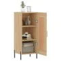 Aparador madera contrachapada color roble Sonoma 34,5x34x90 cm de vidaXL, Aparadores - Ref: Foro24-830455, Precio: 62,98 €, D...