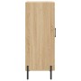 Plywood oak Sonoma color sideboard 34.5x34x90 cm by vidaXL, Sideboards - Ref: Foro24-830455, Price: 63,78 €, Discount: %