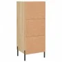 Aparador madera contrachapada color roble Sonoma 34,5x34x90 cm de vidaXL, Aparadores - Ref: Foro24-830455, Precio: 62,98 €, D...