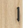 Aparador madera contrachapada color roble Sonoma 34,5x34x90 cm de vidaXL, Aparadores - Ref: Foro24-830455, Precio: 62,98 €, D...