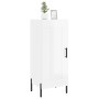 Hochglanzweißes Sperrholz-Sideboard 34,5 x 34 x 90 cm von vidaXL, Sideboards - Ref: Foro24-830454, Preis: 69,45 €, Rabatt: %