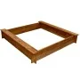 Quadratischer Gartensandkasten aus Holz für Kinder von vidaXL, Sandkästen - Ref: Foro24-41658, Preis: 48,74 €, Rabatt: %