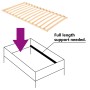 Slatted bed base with 13 slats 120x200 cm by vidaXL, Beds and slatted bases - Ref: Foro24-327259, Price: 96,34 €, Discount: %