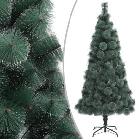 Árbol de Navidad artificial con soporte verde PET 120 cm