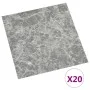 Selbstklebende Bodendielen 20 Einheiten PVC 1,86 m² zementgrau von vidaXL, Böden und Teppiche - Ref: Foro24-330124, Preis: 31...
