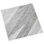 Selbstklebender Bodenbelag 20 Stk. gestreiftes graues PVC 1,86 m² von vidaXL, Böden und Teppiche - Ref: Foro24-330136, Preis:...