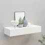 Weißes MDF-Wandregal mit Schublade 60x23,5x10 cm von vidaXL, Regale und Regale - Ref: Foro24-330255, Preis: 76,00 €, Rabatt: %