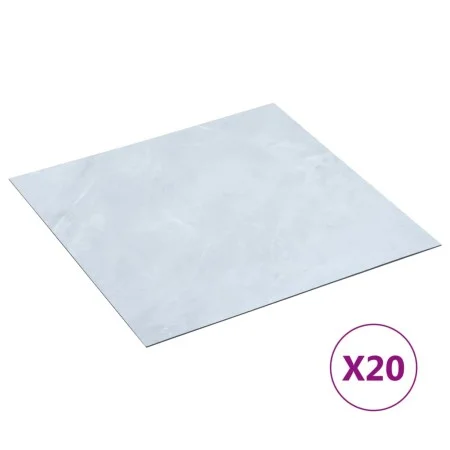 Tarimas autoadhesivas 20 piezas PVC 1,86 m² mármol blanco de vidaXL, Suelos y moquetas - Ref: Foro24-330159, Precio: 40,34 €,...