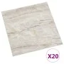 Selbstklebende Paletten 20 Einheiten PVC 1,86 m² beige von vidaXL, Böden und Teppiche - Ref: Foro24-330131, Preis: 43,73 €, R...