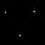 Red de luces de Navidad 204 LED blanco cálido 3x2 m