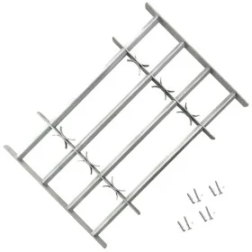 Adjustable window security grille with 4 bars 500-650 mm by vidaXL, Windows - Ref: Foro24-141385, Price: 42,62 €, Discount: %