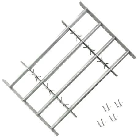 Adjustable window security grille with 4 bars 500-650 mm by vidaXL, Windows - Ref: Foro24-141385, Price: 42,62 €, Discount: %