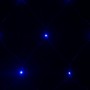 Red de luces de Navidad 204 LED azul 3x2 m interior/exterior