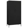Schwarzer Stahlschrank 90x50x180 cm von vidaXL, Kleiderschränke - Ref: Foro24-336250, Preis: 278,17 €, Rabatt: %
