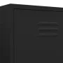 Schwarzer Stahlschrank 90x50x180 cm von vidaXL, Kleiderschränke - Ref: Foro24-336250, Preis: 278,17 €, Rabatt: %
