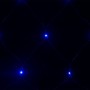 Red de luces de Navidad 306 LEDs azul 3x3 m interior/exterior