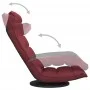 Silla de suelo giratoria de tela color vino tinto de vidaXL, Sillas de suelo - Ref: Foro24-336582, Precio: 110,79 €, Descuent...