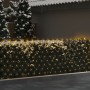 Red de luces Navidad LED blanco cálido 4x4m interior/exterior