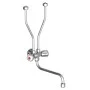 SCHÜTTE Low pressure two-handle sink mixer tap chrome by SCHÜTTE, Faucets - Ref: Foro24-438729, Price: 61,94 €, Discount: %