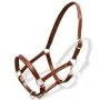 Brown Adjustable Leather Halter for Pony by vidaXL, Halters for horses - Ref: Foro24-90886, Price: 36,92 €, Discount: %