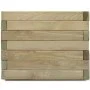 Quadratisches Blumenbeet aus Holz 50x50x40 cm von vidaXL, Töpfe und Pflanzgefäße - Ref: Foro24-41659, Preis: 62,04 €, Rabatt: %