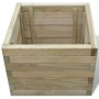 Quadratisches Blumenbeet aus Holz 50x50x40 cm von vidaXL, Töpfe und Pflanzgefäße - Ref: Foro24-41659, Preis: 65,82 €, Rabatt: %