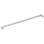 Tiradores para armarios 5 uds acero inoxidable plateado 480 mm