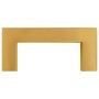 Tiradores para armarios 10 uds acero inoxidable dorado 64 mm