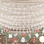 Guirnalda de luces globos 8 funciones 200 LED blanco frío 20 m