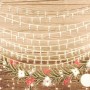 Guirnalda de luces globos 8 funciones 40m 400 LED blanco cálido