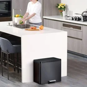 EKO Treteimer Essential 20+9 L schwarz von EKO, Abfallbehälter - Ref: Foro24-440006, Preis: 81,42 €, Rabatt: %