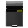 EKO Treteimer Essential 20+9 L schwarz von EKO, Abfallbehälter - Ref: Foro24-440006, Preis: 81,42 €, Rabatt: %