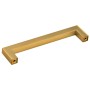 Tiradores para armarios 10 uds acero inoxidable dorado 128 mm