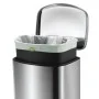 EKO Della Treteimer 35 L Mattsilber von EKO, Abfallbehälter - Ref: Foro24-440023, Preis: 115,37 €, Rabatt: %