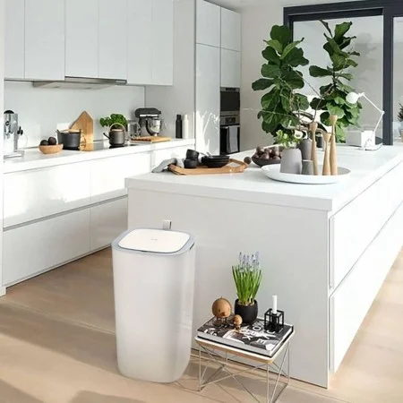 EKO Mülleimer mit Morandi-Sensor 30 L weiß von EKO, Abfallbehälter - Ref: Foro24-440057, Preis: 93,63 €, Rabatt: %