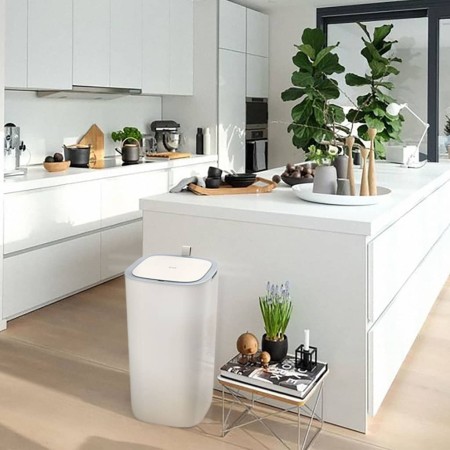 EKO Mülleimer mit Morandi-Sensor 30 L weiß von EKO, Abfallbehälter - Ref: Foro24-440057, Preis: 93,90 €, Rabatt: %
