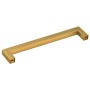 Tiradores para armarios 10 uds acero inoxidable dorado 160 mm