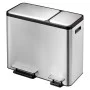 EKO Pedaleimer EcoCasa 30+15 L matt silber von EKO, Abfallbehälter - Ref: Foro24-440010, Preis: 152,23 €, Rabatt: %