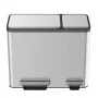 EKO Pedaleimer EcoCasa 30+15 L matt silber von EKO, Abfallbehälter - Ref: Foro24-440010, Preis: 152,23 €, Rabatt: %