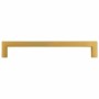 Tiradores para armarios 5 uds acero inoxidable dorado 192 mm