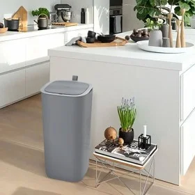 EKO Mülleimer mit Morandi-Sensor 30 L grau von EKO, Abfallbehälter - Ref: Foro24-440058, Preis: 97,22 €, Rabatt: %