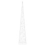 Cono de luz LED decorativo acrílico multicolor 90 cm
