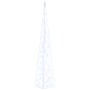 Cono de luz LED decorativo acrílico azul 120 cm